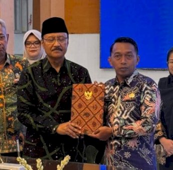 Bupati Sidrap Syaharuddin Saksikan MoU Pinjam Pakai Lahan Sekolah Rakyat di Kemensos