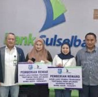 Bank Sulselbar Siapkan Penghargaan bagi Transaksi Tertinggi Agen Laku Pandai di Agangku Mobile