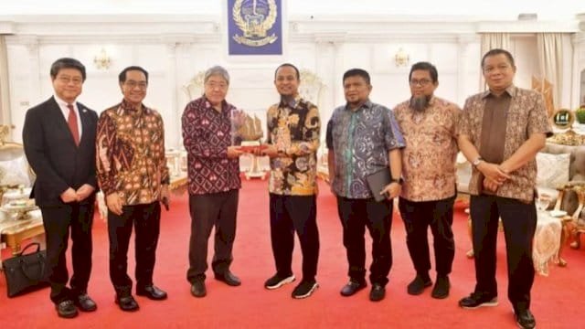 Gubernur Sulsel Terima Kunjungan Dubes Jepang, Bahas Kerja Sama Pendidikan dan Ketenagakerjaan