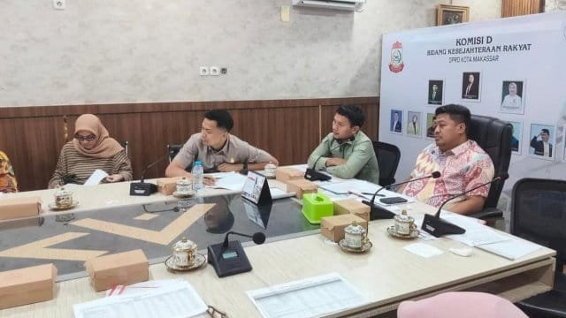 Komisi D DPRD Makassar Gelar Rapat Monev, Tekankan Serapan Anggaran ke SKPD