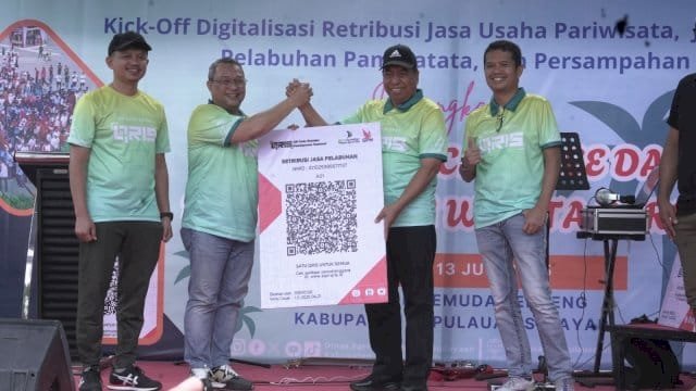 Bank Sulselbar dan BI Kick Off Digitalisasi Retribusi Daerah di Selayar