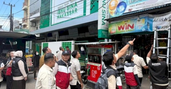 Tegakkan Aturan, Pemkot Makassar Tertibkan Reklame Ilegaldi 16 Titik