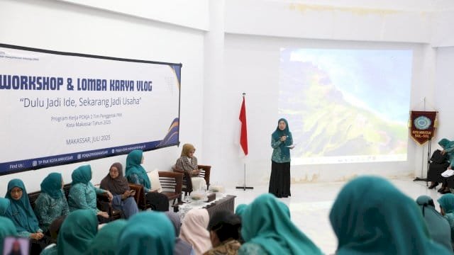 Ketua TP PKK Makassar Dorong Pelaku UMKM Manfaatkan Media Sosial untuk Promosi Usaha