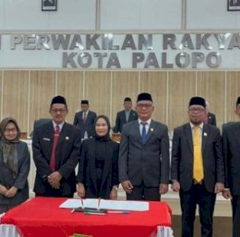 DPRD Palopo Umumkan Naili&ndash;Ome Sebagai Wali Kota dan Wakil Wali Kota Terpilih
