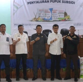 Rendahnya Serapan Pupuk Ancam Produksi, Sekda Pinrang Tekankan Percepatan Penyaluran