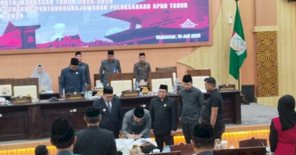 Pemkot-DPRD Makassar Setujui Pertanggungjawaban APBD 2024 dan RPJMD 2025–2029
