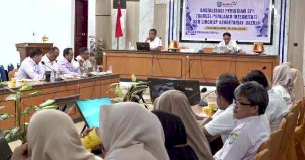 Hasil SPI Menurun Tahun 2024, ASN Pangkep Diharap Serius Jaga Integritas