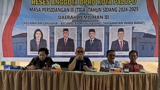 Ketua DPRD Palopo Darwis Siap Akomodir Usulan Pemuda Sendana Soal Mesin Babat Rumput