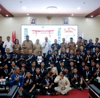Wabup Soppeng Dukung Penuh Pelepasan 75 Peserta Magang ke Jepang dan Penandatanganan MoU di BBPVP Makassar
