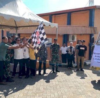 Pemkab Soppeng Launching dan Melepas Penyaluran Bantuan Pangan Beras untuk 16.172 KPM