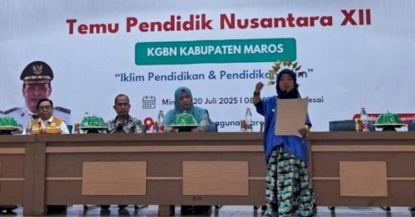 Maros Tuan Rumah Temu Pendidik Nusantara, Wabup Apresiasi Cerdas Cermat Guru