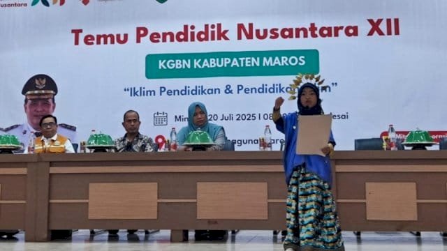 Maros Tuan Rumah Temu Pendidik Nusantara, Wabup Apresiasi Cerdas Cermat Guru