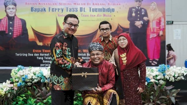 Sekprov Sulsel Hadiri Lepas Tugas Jaksa Feri Tas, Pendamping Percepatan Pembangunan Bendungan Jenelata Gowa