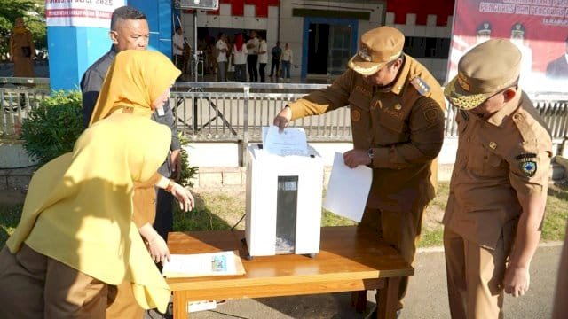 Pemkab Maros Musnahkan Arsip 3 OPD