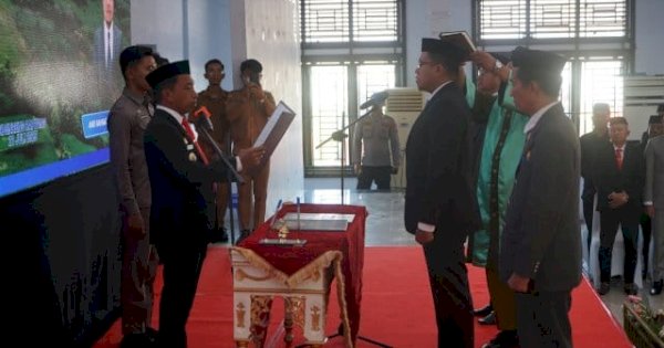 Andi Rahmat Saleh Resmi Jabat Sekda Sidrap, Siap Perkuat Tata Kelola Pemerintahan