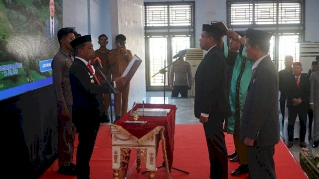 Andi Rahmat Saleh Resmi Jabat Sekda Sidrap, Siap Perkuat Tata Kelola Pemerintahan