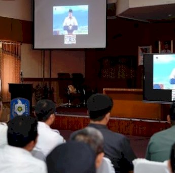 Pemkab Soppeng Saksikan Peluncuran Koperasi Merah Putih yang Diresmikan Presiden RI