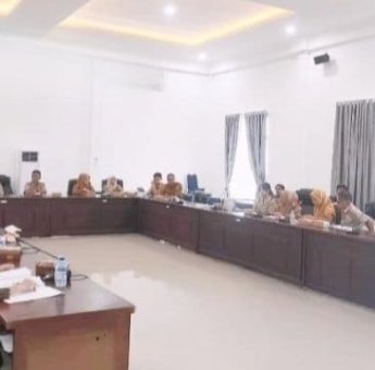 BKPSDM Rapat Bersama Komisi A DPRD Palopo, Bahas Realisasi Semester Pertama