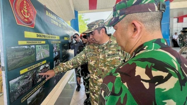 Buka TMMD ke 125, Bupati Maros Chaidir Syam : Akan Lancarkan Ekonomi Masyarakat