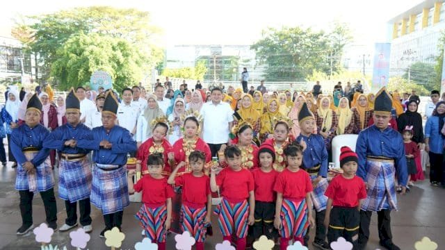 Semarakkan HAN 2025, Bunda PAUD dan Wali Kota Makassar Kompak Dukung Tumbuh Kembang Anak