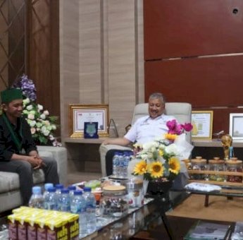 Terima Audiensi HMI, Irwan Hamid Harap Konfercab Lahirkan Gagasan Konstruktif untuk Daerah