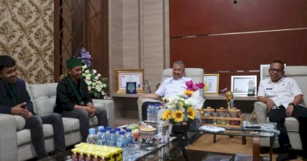 Terima Audiensi HMI, Irwan Hamid Harap Konfercab Lahirkan Gagasan Konstruktif untuk Daerah