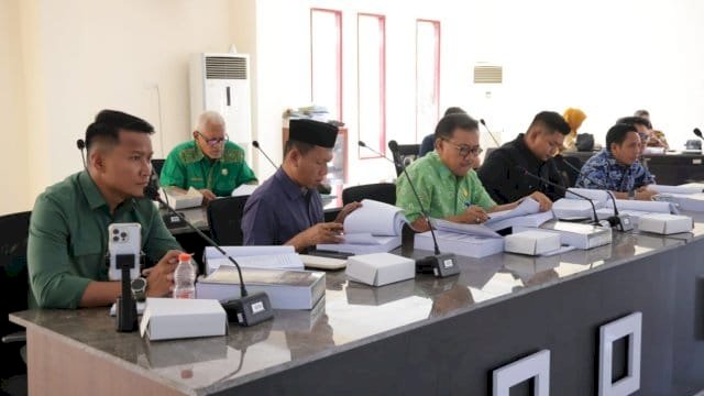 DPRD Pangkep Bahas Ranperda Pertanggungjawaban Bupati atas Pelaksanaan APBD Tahun Anggaran 2024