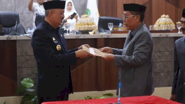 Pemkab-DPRD Pinrang Setujui Ranperda Pertanggungjawaban APBD 2024