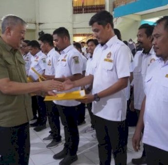 Bupati Irwan Kukuhkan Karang Taruna se-Pinrang, Jadi Mitra Strategis Bangun Pemuda dan Gerakan Sosial