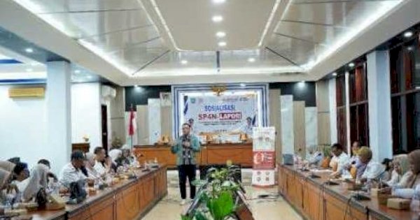 Pemkab Pangkep Gencarkan Sosialisasi SP4N-LAPOR, Demi Pelayanan Publik Responsif