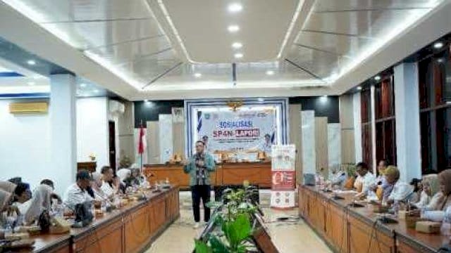 Pemkab Pangkep Gencarkan Sosialisasi SP4N-LAPOR, Demi Pelayanan Publik Responsif