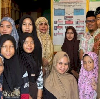 Muharram Penuh Berkah, KPU Makassar Santuni Anak Yatim