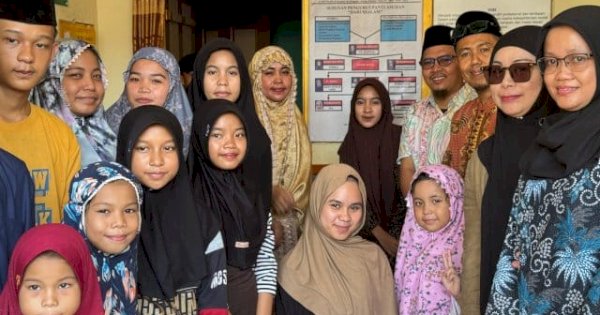 Muharram Penuh Berkah, KPU Makassar Santuni Anak Yatim