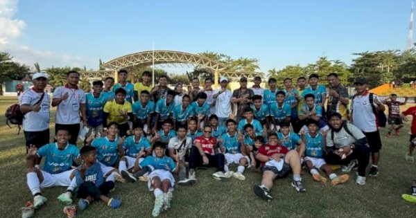 Start Meyakinkan! Tim Sepak Bola Makassar Taklukan Pangkep di Laga Perdana