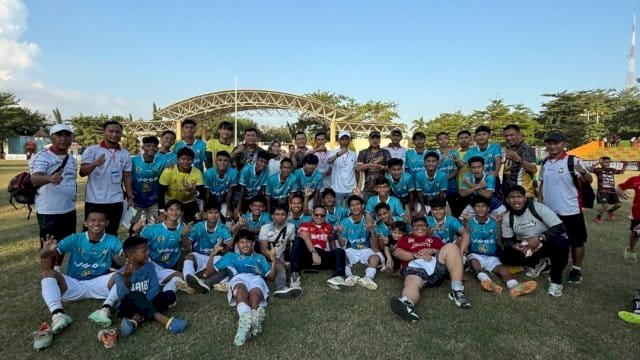 Start Meyakinkan! Tim Sepak Bola Makassar Taklukan Pangkep di Laga Perdana