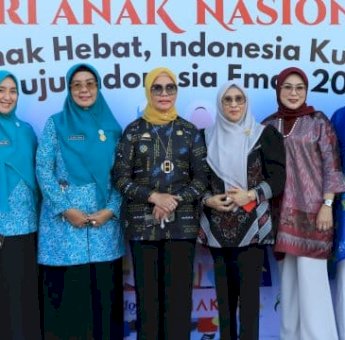 Ketua TP PKK Pinrang Dukung Market Day, Edukasi Anak dan Promosi UMKM Sekaligus