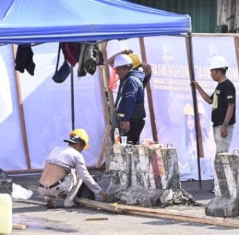 Suplai Air PDAM Makassar Tetap Mengalir Saat Pengerjaan Pa&rsquo;baeng-baeng, Tapi Debit Berkurang