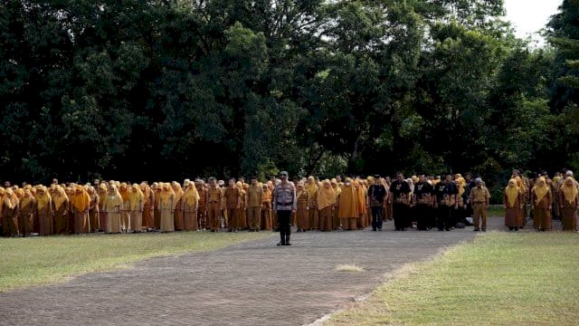 Wabup Soppeng Bacakan Sambutan Menteri Koperasi dan UKM RI Pada Upacara Harkopnas ke-78