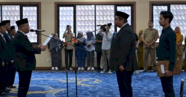Bupati Maros Chaidir Syam Lantik 25 Pejabat Eselon II