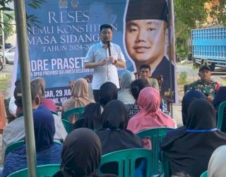 Temui Warga Pisang Utara, APT Serap Aspirasi Soal Drainase Kewenangan Provinsi