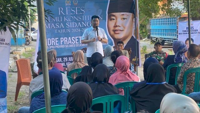 Temui Warga Pisang Utara, APT Serap Aspirasi Soal Drainase Kewenangan Provinsi