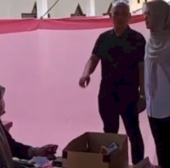 Ketua DPRD Palopo dan Ketua DPRD Sulsel Tinjau PSU di TPS 01 Songka