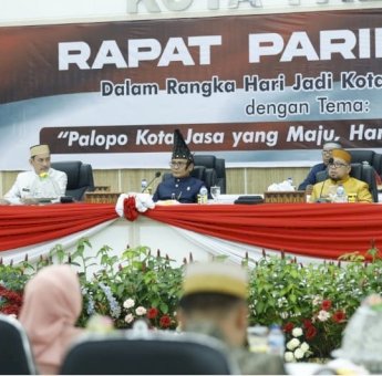 DPRD Palopo Gelar Rapat Paripurna Peringati HUT ke-23, Tekankan Semangat Harmoni Jelang PSU 2025