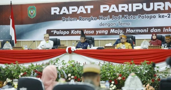 DPRD Palopo Gelar Rapat Paripurna Peringati HUT ke-23, Tekankan Semangat Harmoni Jelang PSU 2025