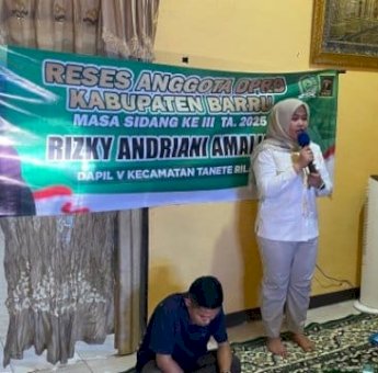 Anggota DPRD Barru Rezky Andriani Amaliah Tampung Aspirasi Warga Kessie