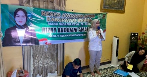 Anggota DPRD Barru Rezky Andriani Amaliah Tampung Aspirasi Warga Kessie