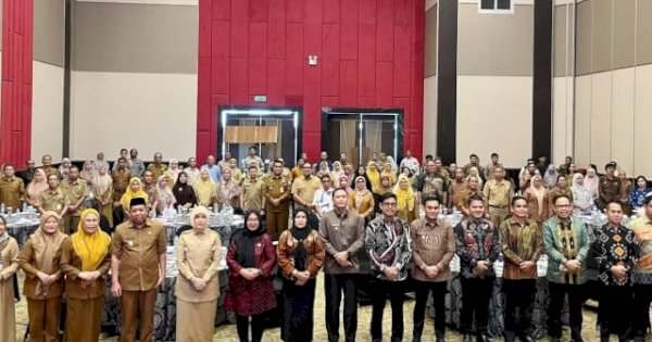 Wabup Nurkanaah Ikuti Rakor TPPS dan Evaluasi Stunting se-Sulsel