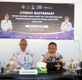 Bapenda Lutim Edukasi PBJT ke Pengelola Hotel