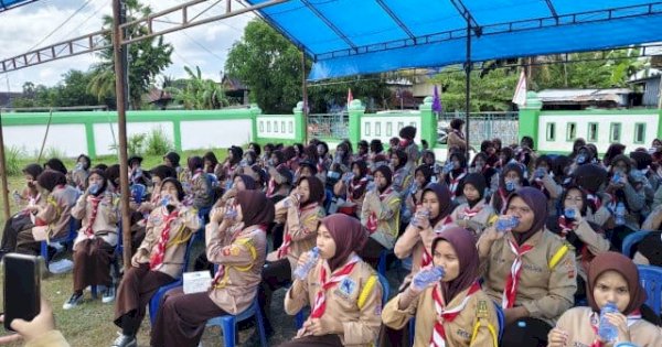 Pemkab Pangkep Gelar Aksi Bergizi di Peringatan Hari SBH