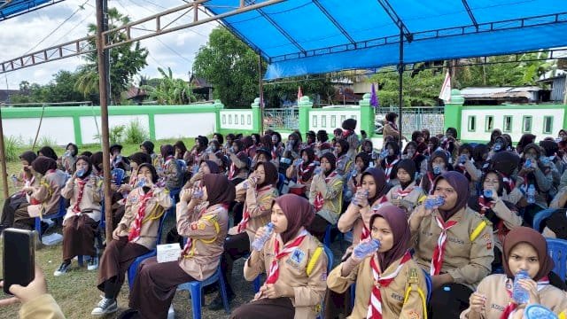 Pemkab Pangkep Gelar Aksi Bergizi di Peringatan Hari SBH
